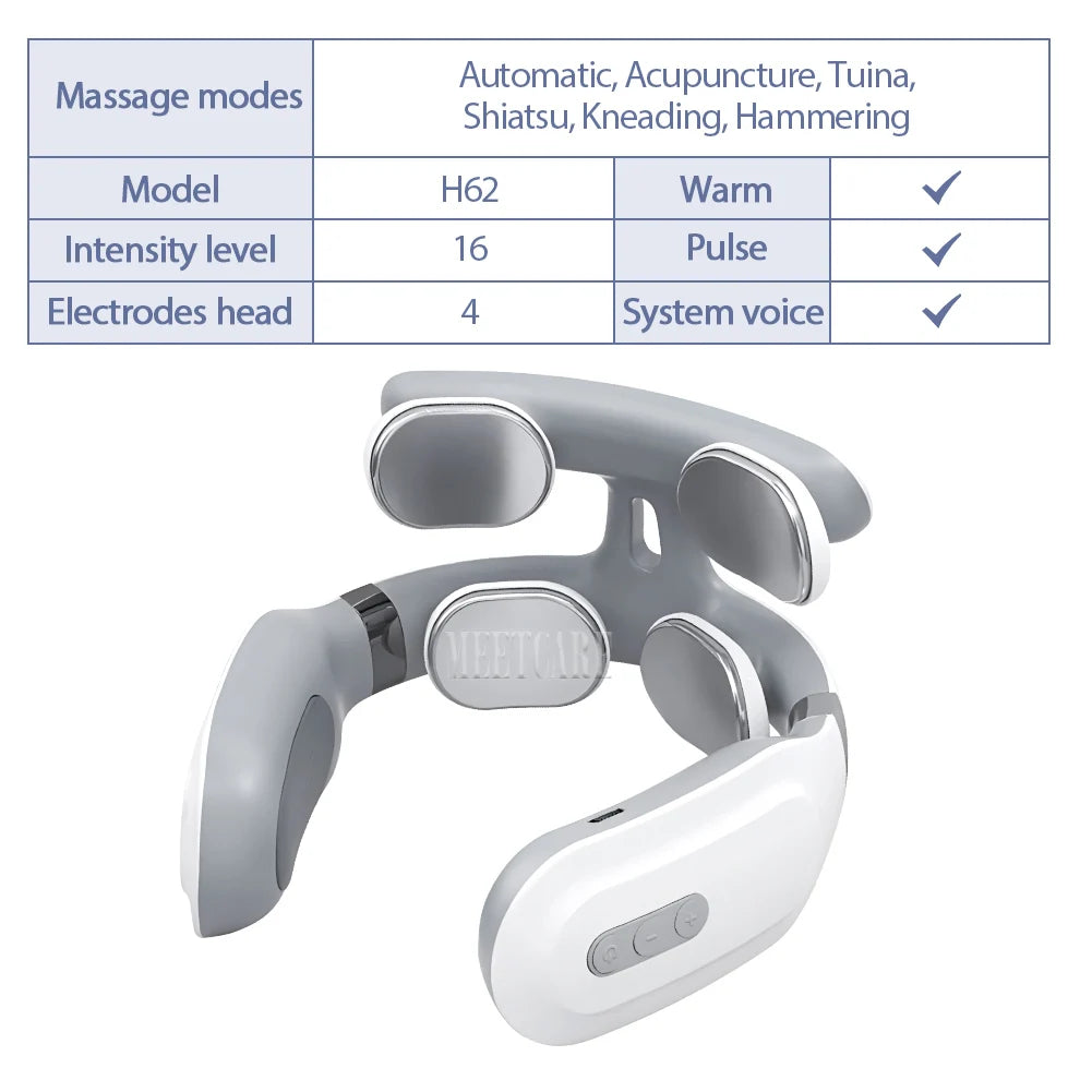 Glow Neuro-Pulse EMS Neck Massager